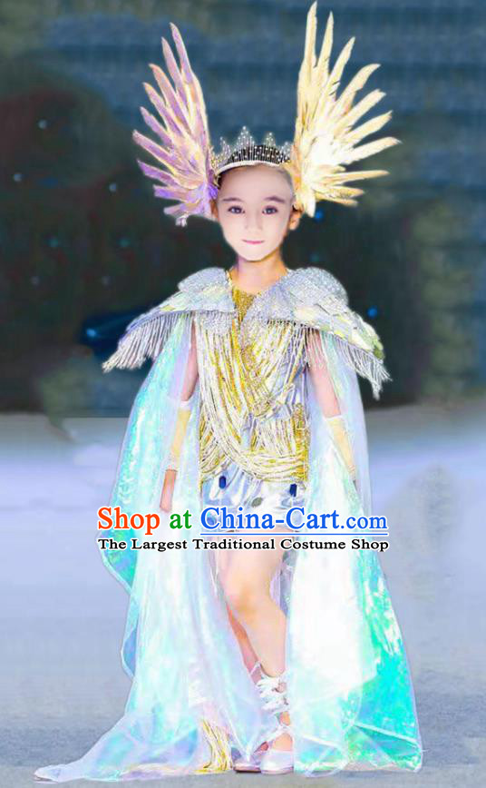 Custom Girl Catwalks Garment Costumes Stage Show Outfits Modern Dance Fashion Cosplay Mermaid Clothing