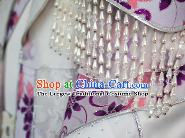 China Ancient Princess Hanfu Dress Traditional Puppet Show Queen Clothing Cosplay Fairy Empress Garment Costumes