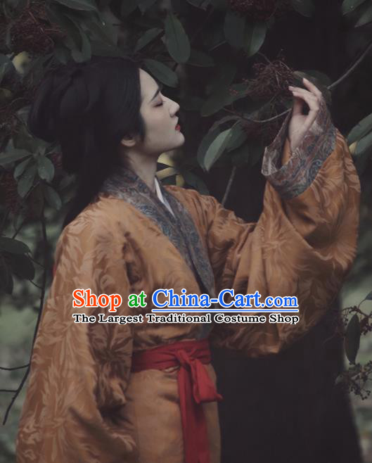 China Han Dynasty Princess Hanfu Dress Traditional Court Dance Historical Costumes Ancient Palace Lady Garment Clothing