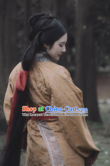 China Han Dynasty Princess Hanfu Dress Traditional Court Dance Historical Costumes Ancient Palace Lady Garment Clothing