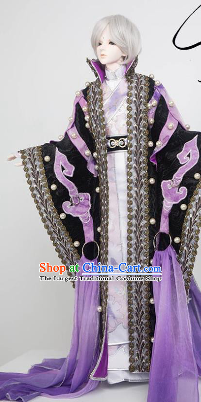 Chinese Traditional Puppet Show Knight Garment Costumes Cosplay Swordsman Clothing Ancient Chivalrous Male Uniforms