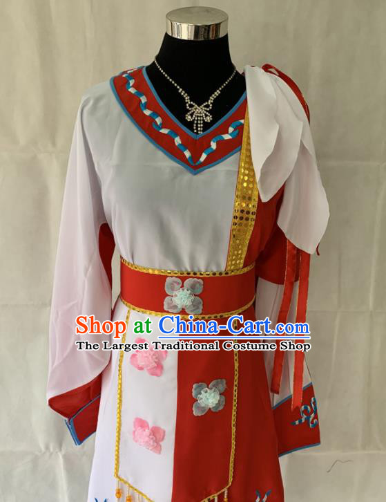 China Ancient Swordswoman Clothing Beijing Opera Wudan Dress Outfits Traditional Opera Female Knight Garment Costumes