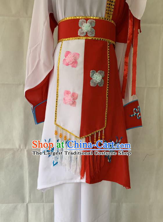 China Ancient Swordswoman Clothing Beijing Opera Wudan Dress Outfits Traditional Opera Female Knight Garment Costumes