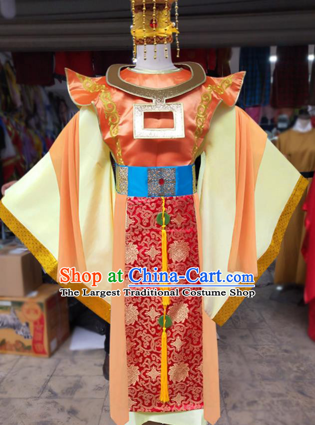 Chinese Cosplay Eastern Sea Dragon King Clothing 1986 Journey to the West God Costumes and Hat