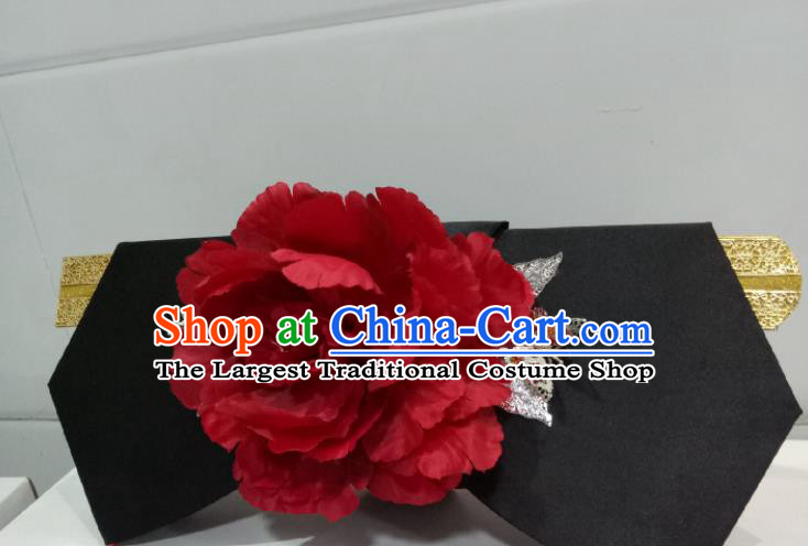 China TV Series Princess Of Huai Yu Hair Accessories Traditional Qing Dynasty Court Lady Headdress Ancient Infanta Giant Wing Headpiece