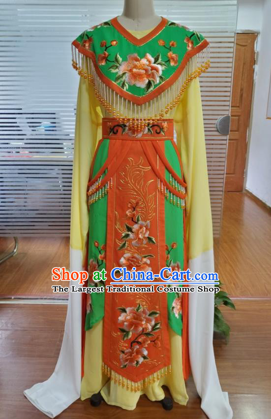 Chinese Ancient Noble Lady Clothing Peking Opera Hua Tan Garment Costumes Traditional Shaoxing Opera Actress Dress