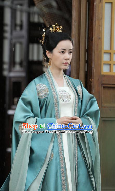 Chinese Noble Countess Clothing TV Series Sword Snow Stride Replica Garments Ancient Court Woman Dress Costumes