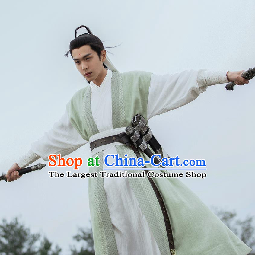 Chinese Handsome Childe Clothing Sword Snow Stride TV Series Xu Feng Nian Replica Garments Ancient Swordsman Costumes