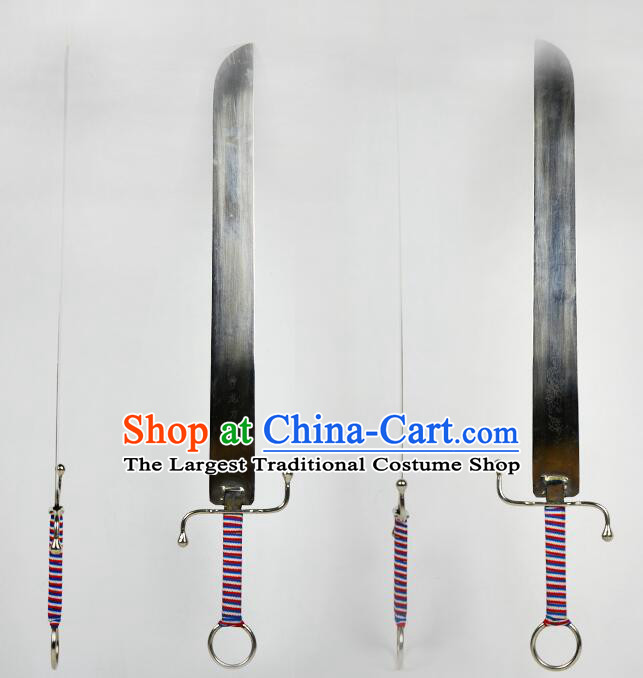 Chinese Kung Fu Performance Broadsword Professional Martial Arts Competition Blade Handmade Nandao