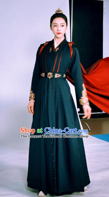 Qie Shi Tian Xia Feng Qi Wu Replica Costume Chinese Wuxia TV Series Swordswoman Clothing Ancient Heroine Garments