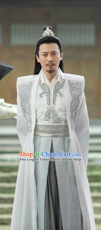 Xian Xia TV Series Immortal Master Apparel  The Blue Whisper Ning Qing Garment Costumes Chinese Ancient Swordsman Clothing