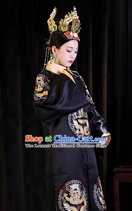 Chinese Ancient Imperial Consort Clothing TV Series Story of Yanxi Palace Empress Fu Cha Dress Qing Dynasty Queen Garment Costumes