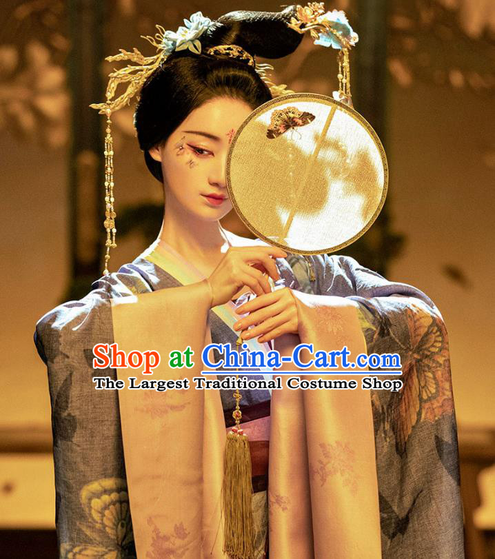 Chinese Ancient Dance Beauty Clothing Love Between Fairy and Devil Garment Costumes Tang Dynasty Dresses