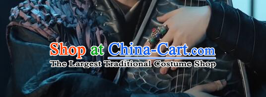 Chinese Ancient Swordsman Garment Costumes Cosplay Xie Wang Black Clothing Wu Xia Series Word Of Honor Scorpion King Apparels