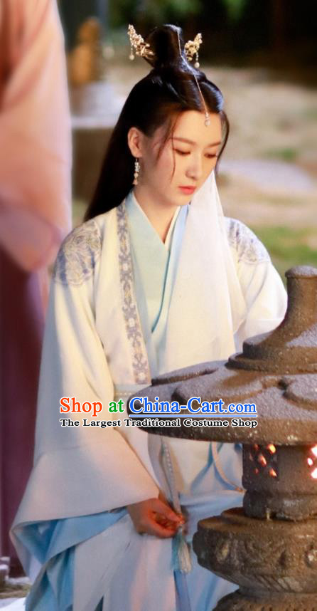 Chinese Traditional Aristocratic Lady Dress Garments Romance Series Rebirth For You Gao Miaorong Replica Costumes Ancient Noble Woman Clothing
