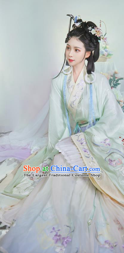 Chinese Traditional Hanfu Ruqun Clothing Ancient Royal Princess Dress Northern and Southern Dynasties Beauty Costumes Complete Set