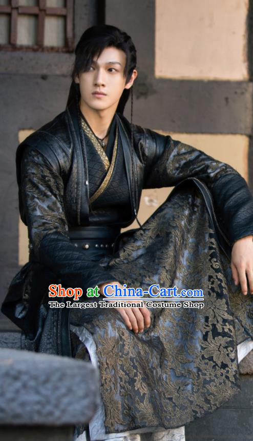 Chinese Ancient Swordsman Clothing Traditional Young Hero Garments Romance Series Rebirth For You Qing An Replica Costumes