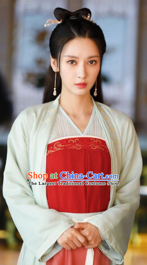 Chinese Traditional Song Dynasty Dress Garments Drama Series Rebirth For You Gao Miaorong Replica Costumes Ancient Noble Lady Clothing