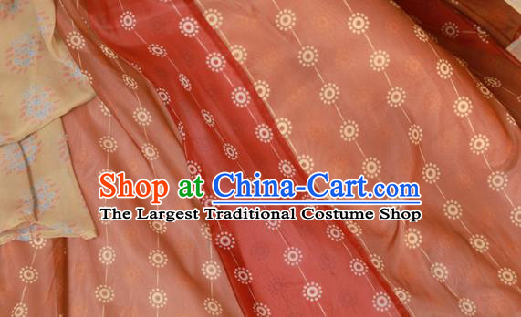 Chinese Ancient Princess Historical Costumes Tang Dynasty Palace Lady Clothing Traditional Beizi Hanfu Dress for Women