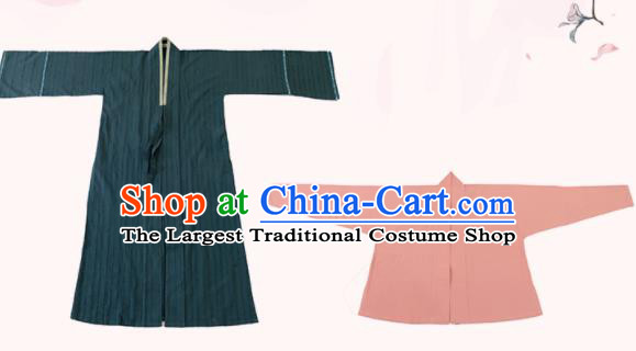 Chinese Song Dynasty Civilian Woman Clothing Traditional Hanfu Dress Ancient Young Lady Historical Costumes Complete Set