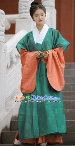 Chinese Ming Dynasty Historical Costumes Traditional Hanfu Clothing Ancient Taoist Nun Garments