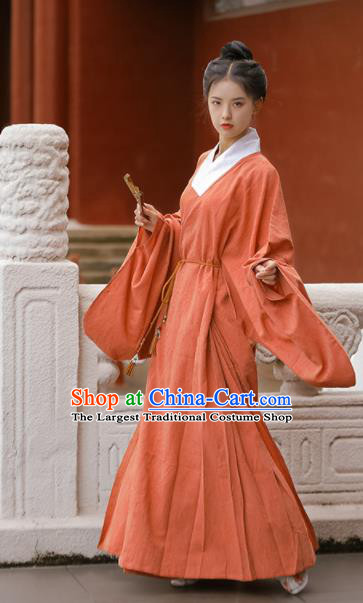 Chinese Ming Dynasty Historical Costumes Traditional Hanfu Clothing Ancient Taoist Nun Garments