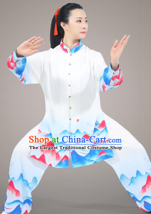 Chinese Martial Arts Competition Clothing Tai Chi Performance Outfit Kung Fu Costumes Tai Ji Training Uniform