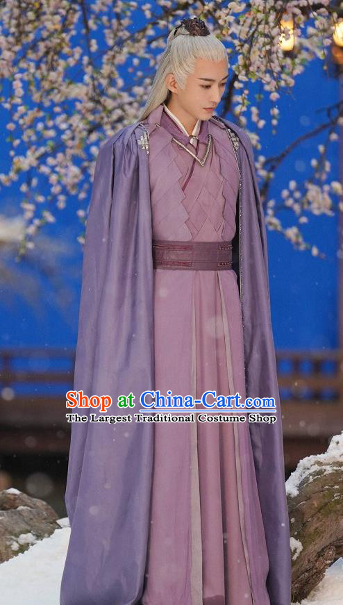 Chinese Xianxia Series Drama Immortal Garments Romance TV Ancient Love Poetry Jing Yuan Costumes Ancient Taoist Priest Clothing
