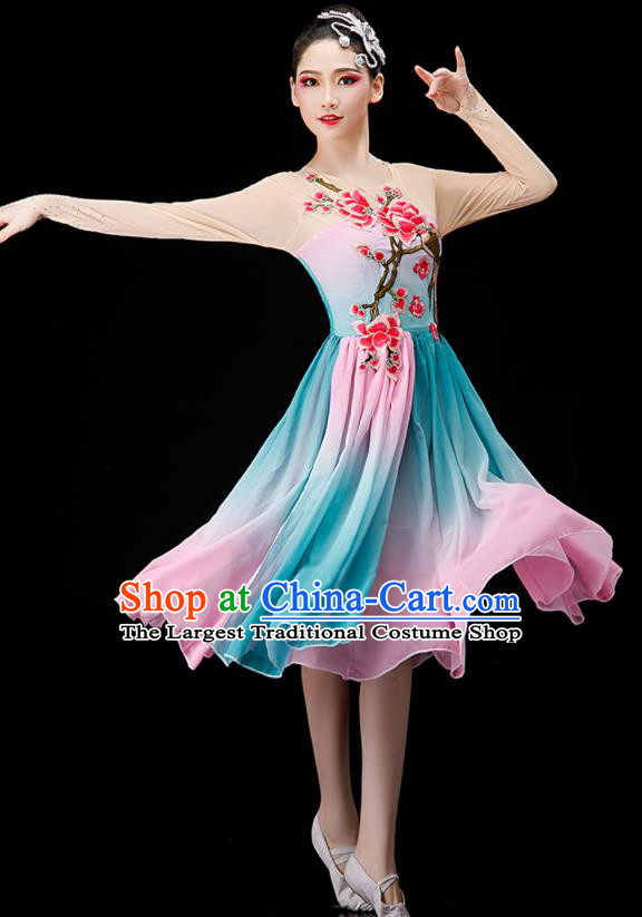 Chinese Modern Dance Costume Opening Dance Clothing Stage Performance Dress