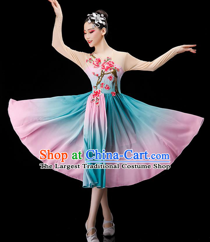 Chinese Modern Dance Costume Opening Dance Clothing Stage Performance Dress