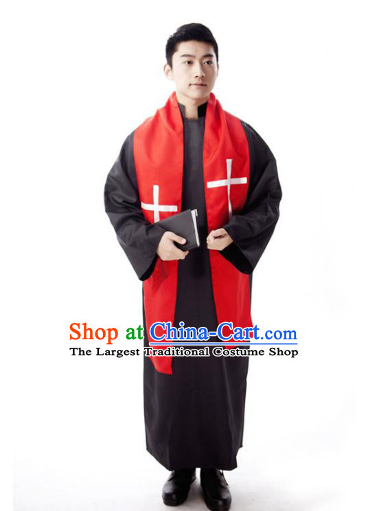 Halloween Cosplay Costumes Fancy Ball Pastor Clothing