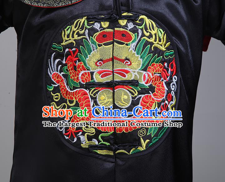 Chinese Ancient Royal Prince Costumes Qing Dynasty Regent Vestment Traditional Official Clothing