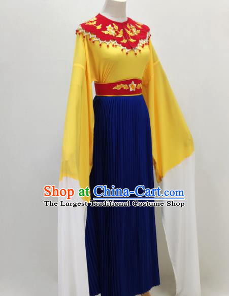 Chinese Ancient Princess Costumes Beijing Opera Diva Garment Shaoxing Opera Young Lady Clothing