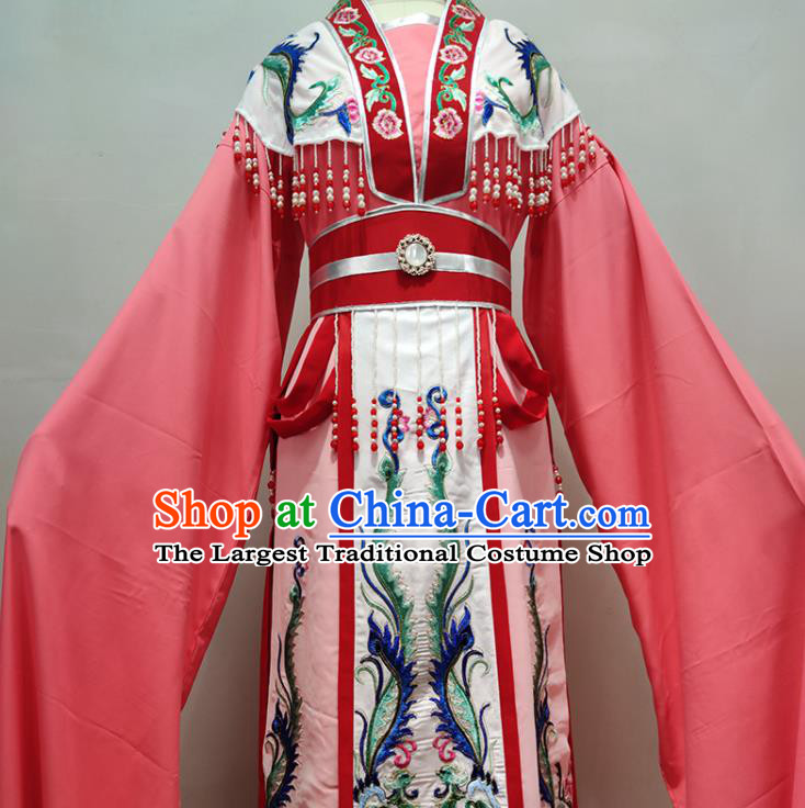 Chinese Ancient Empress Dress Shaoxing Opera Imperial Consort Clothing Peking Opera Hua Tan Garment Costume