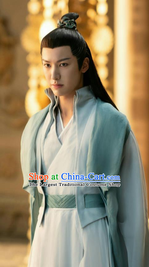 Chinese TV Series Ancient Love Poetry Swordsman Gu Jun Garment Clothing Ancient King Costume