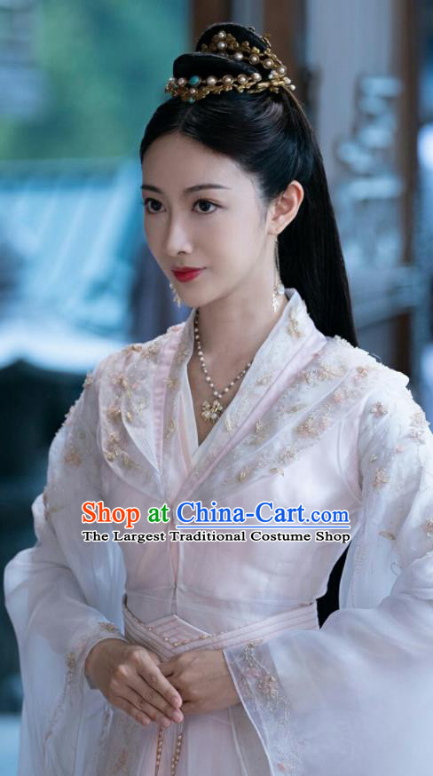 TV Series Ancient Love Poetry Chinese Fairy Jing Zhao Garment Clothing Ancient Princess Dress Costume