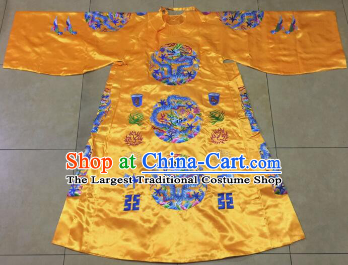 Top Chinese Ming Dynasty Emperor Garment Costumes Ancient Monarch Embroidered Imperial Robe