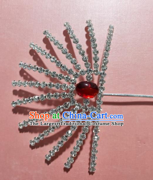 Chinese Ancient Princess Hair Pin Peking Opera Hua Tan Hair Jewelry Beijing Opera Diva Headpiece