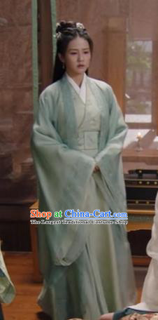 Chinese Ancient Princess Clothing Traditional Garments Romantic TV Series One and Only Cui Shi Yi Costume