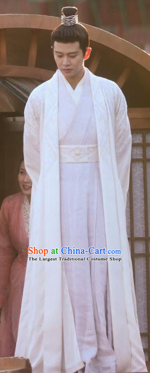 One and Only Chinese Traditional Royal Childe Garments TV Series Prince Zhou Sheng Chen Costume Ancient Swordsman Clothing
