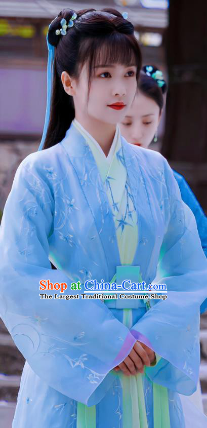 Chinese Traditional Dress One and Only TV Series Cui Shi Yi Garments Ancient Noble Lady Clothing