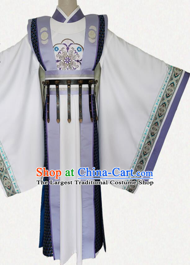 Chinese Ancient Clothing Tang Dynasty Emperor Costume Ancient Prince Li Zhi Garment for Men