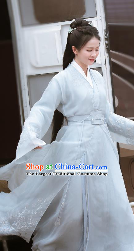 Chinese One and Only TV Series Cui Shi Yi Costume Ancient Crown Princess Clothing Traditional Noble Consort Garments