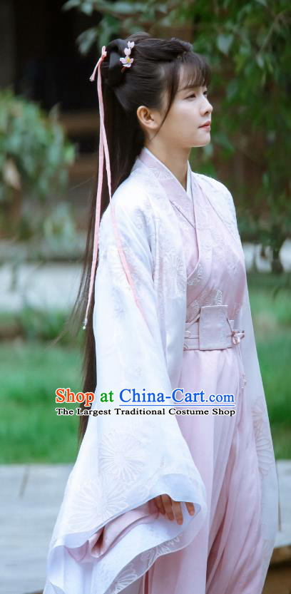 Chinese Traditional Noble Lady Dress Garments One and Only TV Series Cui Shi Yi Costume Ancient Princess Clothing