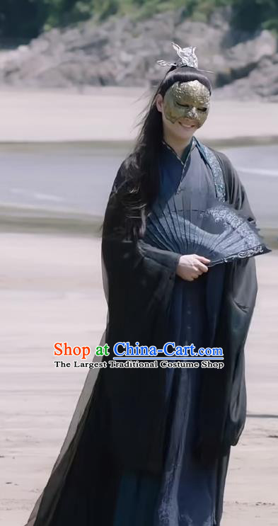 Chinese Traditional Wuxia Hero Garment Costumes TV Series Love and Redemption Dress Ancient Swordsman Clothing