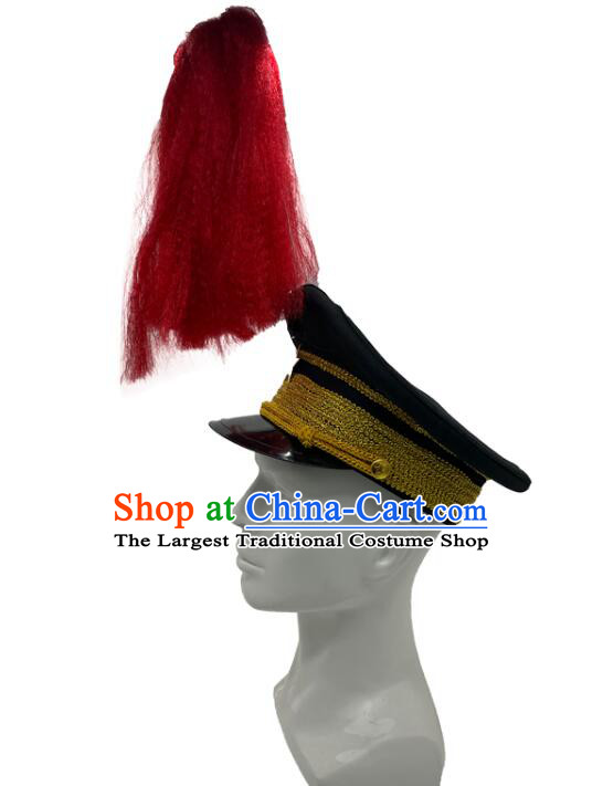 Chinese Yuan Shih Kai Hat Handmade Commander Headpiece Warlord Chief Official Cap