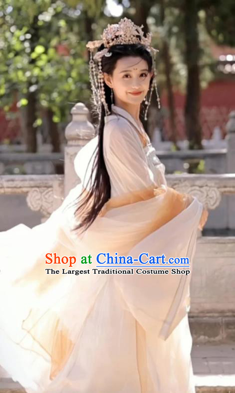 Chinese Traditional Hanfu Dress Tang Dynasty Princess Costume Ancient Fairy Clothing