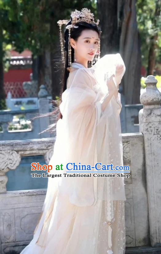 Chinese Traditional Hanfu Dress Tang Dynasty Princess Costume Ancient Fairy Clothing