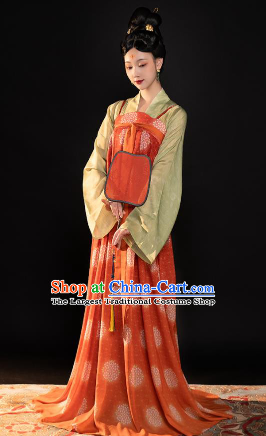 Chinese Ancient Palace Beauty Clothing Traditional Hanfu Ru Dresses Tang Dynasty Royal Princess Garment Costumes