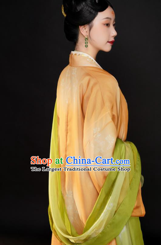 Chinese Ancient Palace Beauty Clothing Traditional Hanfu Ru Dresses Tang Dynasty Royal Princess Garment Costumes